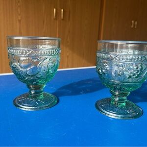 Mikasa Garden Harvest Green Wine Glasses - Set of 2